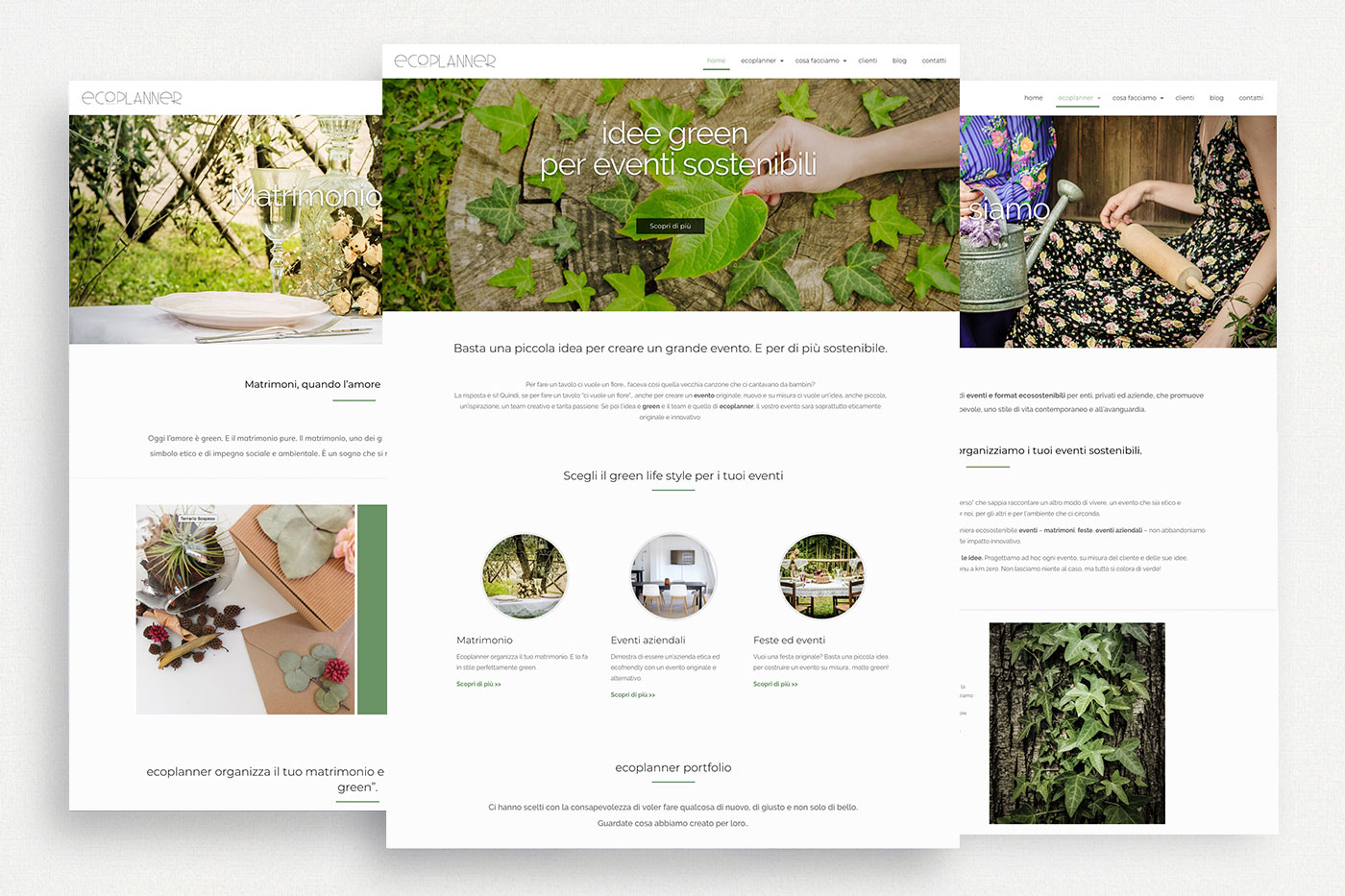 EcoPlanner: ulteriore applicazione visiva del progetto web.