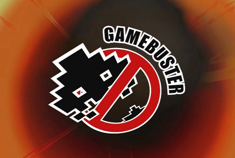 Gamebuster: marchio e grafica originale del format televisivo GXT.