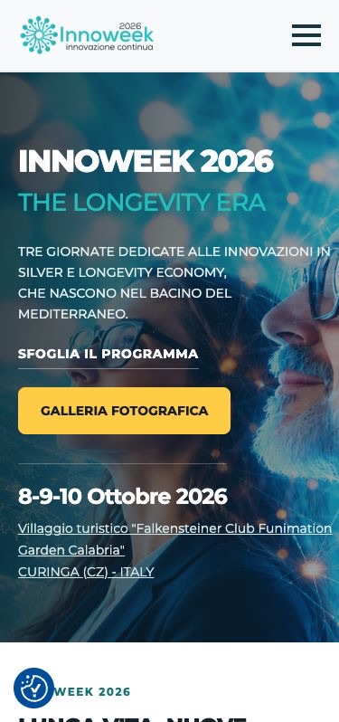Versione mobile INNOWEEK 2026